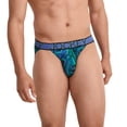 thumbnail image 2 of Jockey String Bikini Extensible en Microfibre pour Hommes - Lot de 3, 2 of 4