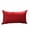Red, variant on Rectangle Cushion Cover Silk Throw Pillow Case Pillowcase