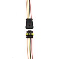 thumbnail image 2 of 1PC 12V 1Pin-6PIN Cable Wire Connector Plug Waterproof Sealed For Electrical Car 4P, 2 of 6