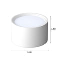 thumbnail image 3 of Sentmoon 12W LED Infrared Human Body Induction Ceiling Lamp Microwave Induction Sound And Light Control Induction Staircase Balcony Aisle Light Wal-mart Deals, 3 of 8