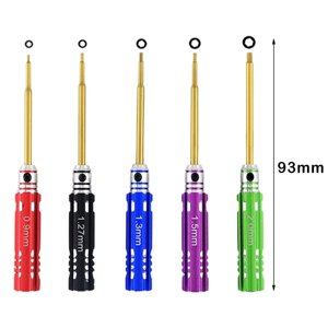VONKY 5x RC Screw Driver Screwdriver Repair RC Tool Set for RC Model Car