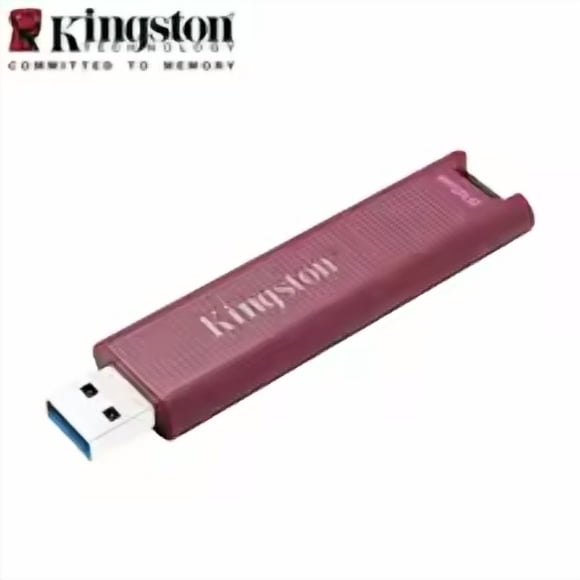 Kingston DataTraveler Max Type-A USB Flash Drive 256GB Red New