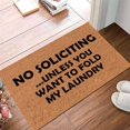 thumbnail image 3 of Summer Tropical Coir Door Mat Doormats Outdoor Home Decor Outside Bedside Rugs Non Slip Porter and Hall Door Mat Non-Slip Door Rugs Welcome Mat for Front Door and Outdoor Entrance, 16x24 Inch, 3 of 7