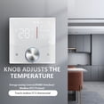 thumbnail image 4 of WiFi Smart Thermostat, Central Air Conditioning Temperature Controller with LED Knob Design, Large Touch Keys, Dynamic Lighting Effects, 4 of 7