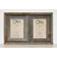 thumbnail image 3 of 5x7-2.5" Wide Reclaimed Rustic Barnwood Collage Frame - Holds 2 Photos, 3 of 3