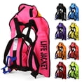 thumbnail image 3 of Life Manual Inflatable Life Jacket Adult Life Vest Water Sports Swimming Fishing Survival Jacket, 3 of 7