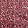 thumbnail image 1 of oneOone Velvet Red Fabric Abstract Diy Clothing Quilting Fabric Print Fabric By Yard 58 Inch Wide, 1 of 4