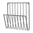 thumbnail image 2 of Iron Wall Mounted Book and Newspaper Rack, Storage Shelf for Bedroom, Study and Living Room, Space Saving Organizer for Magazines, Books and Documents, 2 of 7