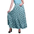 thumbnail image 1 of Bimba Jupe en Coton à 5 Niveaux pour Femmes Jupe Longue en Coton Imprimée Été, 1 of 5