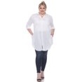 thumbnail image 1 of White Mark Tunique Classique à Boutons pour Femme, 1 of 6