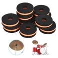thumbnail image 4 of Drum Kit,10 Pcs Cymbal Stand Cymbal Washer Cymbal Felt Pad Innovative Solution, 4 of 11