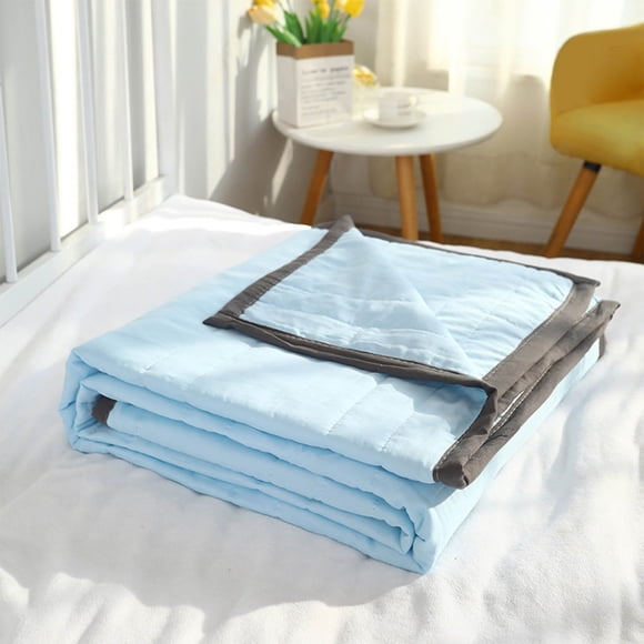 Double Size Cooling Comforter for Summer,Breathable Soft Lightweight Blanket,Comfortable Cool Thin Quilt for Hot Sleepers and Night Sweats,Skin-Friendly Quilts for Couch Bed Sofa Office