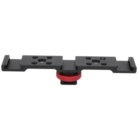 Camera Hot Shoe Mount, 3 In 1 Hot Shoe Mount Extension Bar Bracket Stand Hot Shoe Camera Mount For Camera For Mobile Phone For Cage