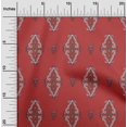 thumbnail image 2 of oneOone Polyester Spandex Red Fabric Block Dress Material Fabric Print Fabric By The Yard 56 Inch Wide, 2 of 5