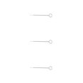 thumbnail image 1 of Baohd Stainless Steel Crochet Hook Portable Hand Held Ergonomic Professional Reusable Sewing Shop Weaving Needles Tool Short 3Set, 1 of 6