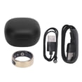 thumbnail image 2 of Smart Ring, 5ATM Fitness Tracker Ring Touch Control  for Running Black,Gold, 2 of 7