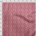 thumbnail image 4 of oneOone Silk Tabby Red Fabric Abstract Fabric For Sewing Printed Craft Fabric By The Yard 42 Inch Wide, 4 of 4