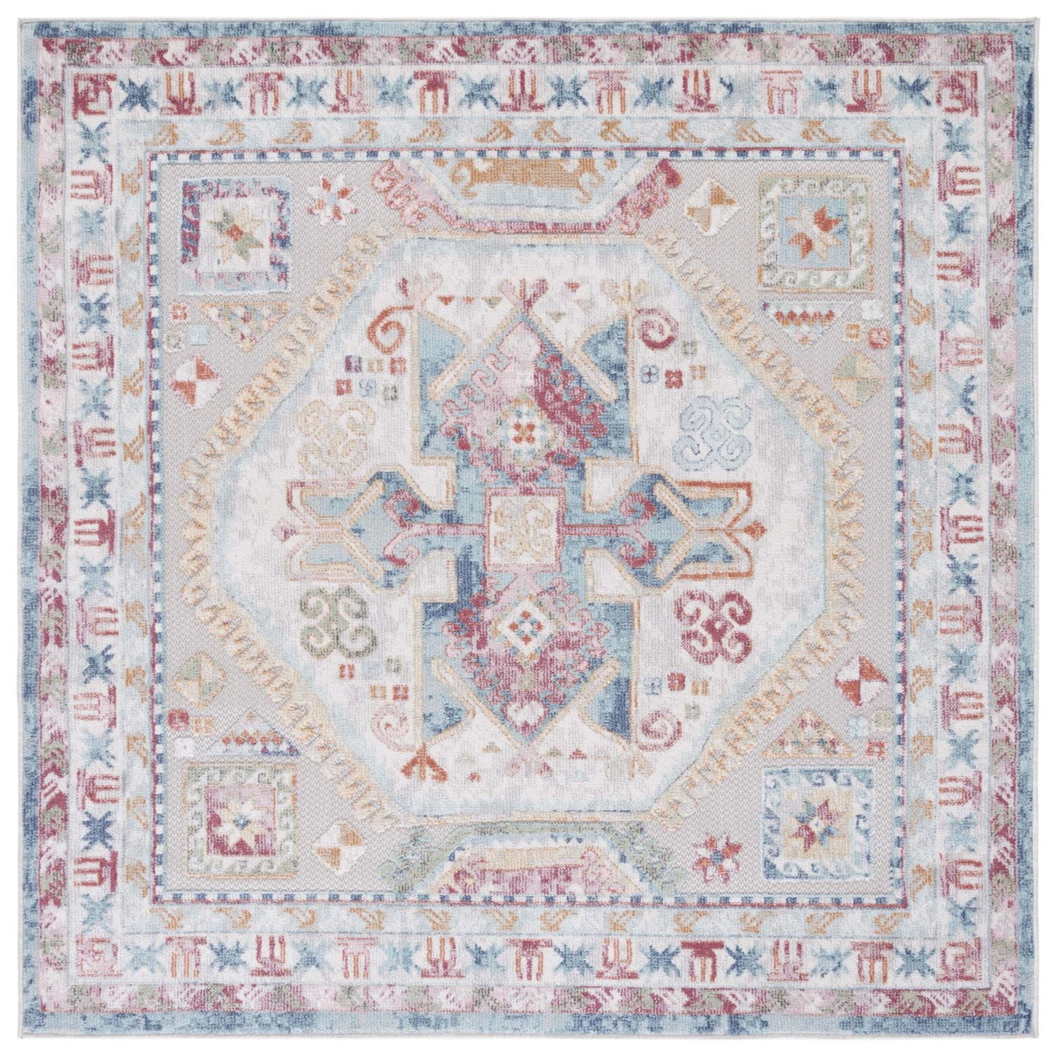 SAFAVIEH Cabana Clark Tapis Intérieur/Extérieur Médaillon