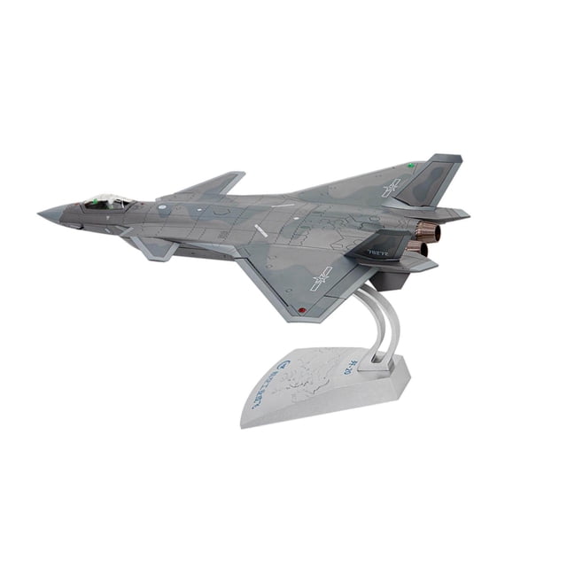 1:48 J-20 Diecast Fighter Airplane Model for model kit for Living Room Decor Ornament Gift