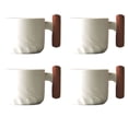 thumbnail image 1 of JUNWELL 4 Pcs Tasses à Espresso Ensemble de 4 Tasses à Espresso Doubles Vert Dégradé, 1 of 6
