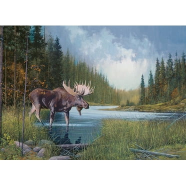 Cobble Hill - Casse-Tête de 1000 Pcs (Lac Moose)