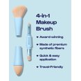 thumbnail image 2 of ALLEYOOP Multi-Tasker 4-in-1 Makeup Brush, 2 of 7