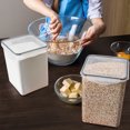 thumbnail image 2 of Sorbus 4-Pack Airtight Dry Food Storage Containers with Lids, Labels & Marker – BPA-Free Pantry Organizer, 5L Each for Sugar, Flour, Rice & More, 2 of 7