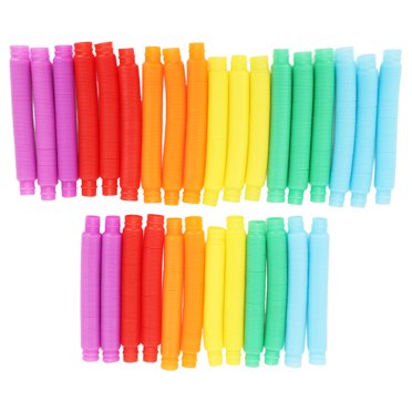 Tubes Pop, Tube Pop Flexible 17 mm 6 Couleurs Jouet pour Divertissement