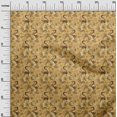thumbnail image 3 of oneOone Cotton Poplin Yellow Fabric Tropical Craft Projects Decor Fabric Printed By The Yard 56 Inch Wide, 3 of 5