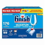 Finish Powerball Quantum Everyday Dishwasher Detergent Tablets, Mega Value Pack - 176 Count, 2.02 kg