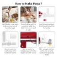 thumbnail image 1 of 6 en 1 Pâtes Gourmet Réutilisables Accessoire de Machine de Chef Support de Presse Accessoire de Mixeur Style Fleur Outil de Nouilles Accessoires Ménagers Machine de Chef, 1 of 8