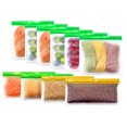 thumbnail image 1 of Sacs Réutilisables de Rangement pour Aliments - Lot de 10 Sacs pour Congélateur Sacs Gallon Réutilisables, 1 of 8