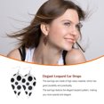 thumbnail image 4 of QualitChoice Leopard Print Earrings Body Decoration Water Drop Ear Dangles Birthday Gift Type 7 1Set, 4 of 6