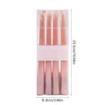 thumbnail image 3 of Electroplated Taper Candles for Dining Table Decor, Romantic Wedding Party Centerpiece, Long Dripless Candlesticks, Decorative Wax Candles for Home Decor, Anniversary Valentine's Day Dinner ting, 3 of 6