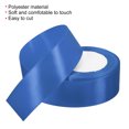 thumbnail image 3 of Unique Bargains 1.5 Inch Wide 24 Yards Satin Ribbon, Double Face Solid Crafts Roll for Party Home DIY Wrapping Decoration, Light Blue, 3 of 6