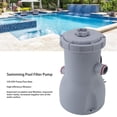 thumbnail image 3 of Clear Cartridge Filter Pump 530 GPH Pump  Rate Improved Circulation Filtration Water Clarity, Quiet Operation, 3 of 7