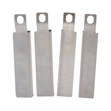 Tube de Gril Durable, Tubes Croisés Ajustables, Accessoire de Cuisine Argenté pour Pièces de Gril BBQ de Remplacement
