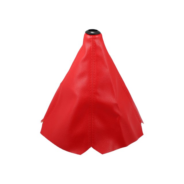 Unique Bargains Levier de Vitesses Couvercle de Changement de Vitesse de Démarrage Couvercle Anti-Poussière Universel pour Voiture Automobile Mat PVC Rouge