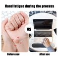 thumbnail image 4 of Mouse Pads for Computer Desk,Wrist Rests for Keyboard and Mouse,Gel Keyboard Wrist Rest,Ergonomic Computer Wrist Support Laptop Wrist Pad for Keyboard,Wrist Rests for Full Size Gaming Keyboard, 4 of 7