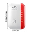 thumbnail image 4 of XZNGL Amplificateur Wifi Amplificateur Internet pour Wifi Amplificateur Internet Wifi 300 Mbps Mini Amplificateur Wifi Prend en Charge Plus d'Appareils Applications Internet de Base, 4 of 9
