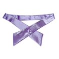 thumbnail image 3 of TOPTIE Nœud Papillon Croisé Ajustable en Polyester pour Uniforme Scolaire pour Femmes, Violet Pâle, 3 of 10