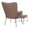 thumbnail image 4 of Chaise contemporain Izzy <br>et pouf, par LumiSource, 4 of 9