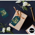 thumbnail image 4 of Inkdotpot Pack Of 100 Real Gold Foil Paper Tags Merry And Bright Christmas Favor Hang Tags, 4 of 6