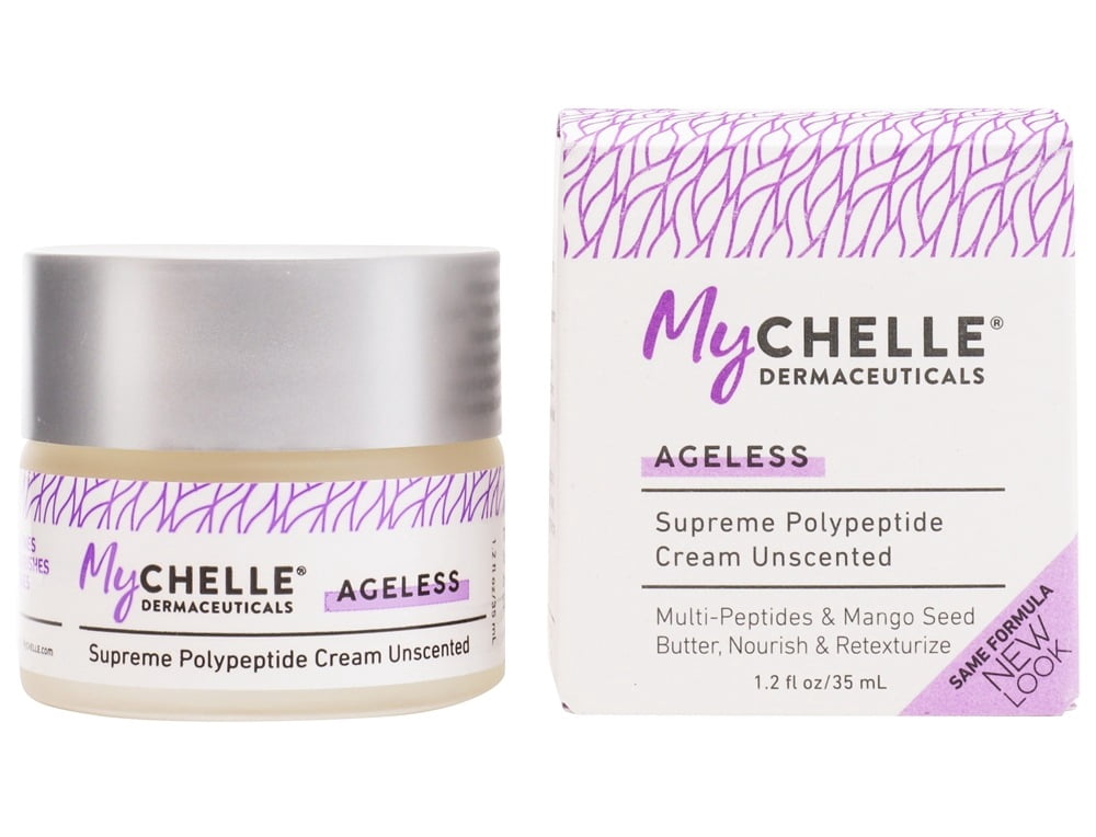 MyChelle Dermaceuticals - Ageless  Supreme Polypeptide Face Cream Unscented - 1.2 oz.