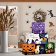 thumbnail image 1 of Fwttom Papier d'Halloween, l'Imprimé de la Boîte-Cadeau de Bonbons et Collations d'Halloween Est Utilisé pour Décorer des Scènes des Fêtes et des Contextes de Fête Applications Multifonctionnelles Sont Parfaites, 1 of 5