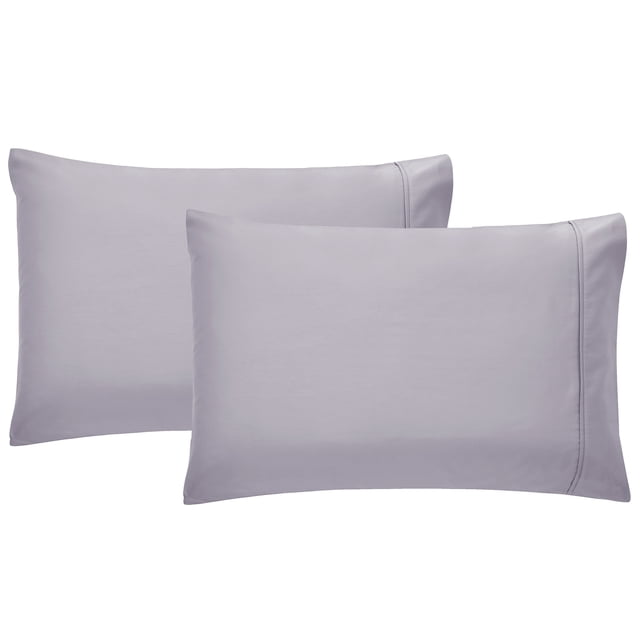 California Design Den 100% Cotton Pillowcases, Pillow Case Set of 2, Luxury 400 Thread Count Sateen Pillowcases, Match with Our 400 Thread Count Sheets