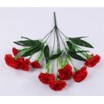 thumbnail image 3 of 10Head Carnation Artificial Flowers Plastic Fake Plants Home Party Wedding Decor, 3 of 8