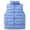 Light Blue, variant on yardsong Toddler Kids Puffer Down Vest Boys Girls 2026 Winter Warm Sleeveless Stand Collar Packable Pink,5-6Years