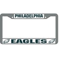 thumbnail image 1 of Philadelphia Eagles License Plate Frame Chrome, 1 of 1