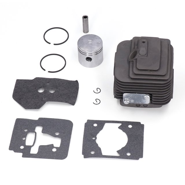 Ensemble de Piston de Cylindre, Kit de Reconstruction de Piston de Cylindre Compatibilité Usure Résistante Facile à Installer pour l'Extérieur pour le Jardin